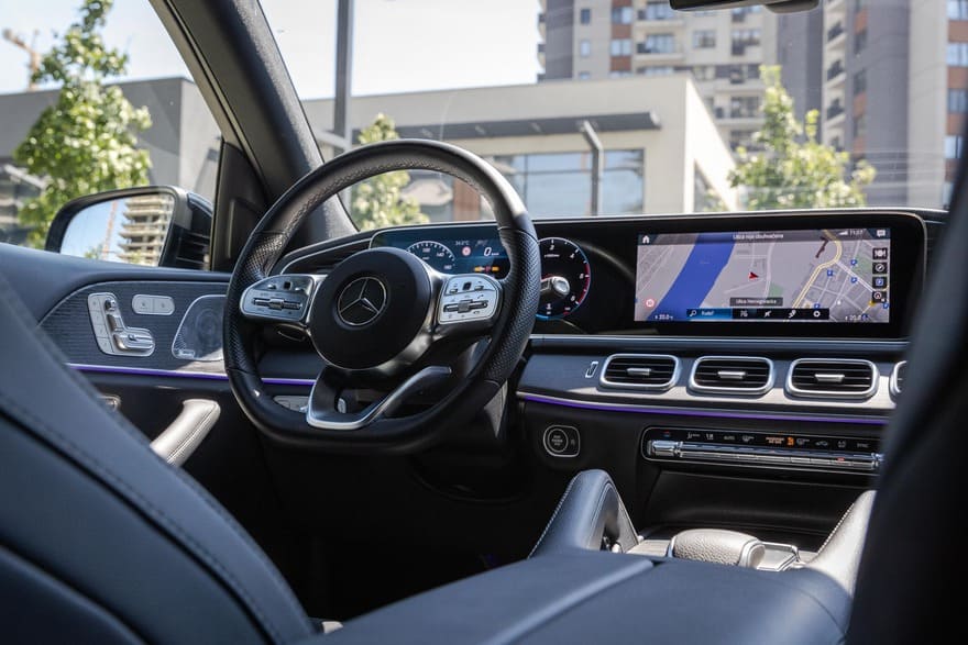 Mercedes GLE – mesto vozača