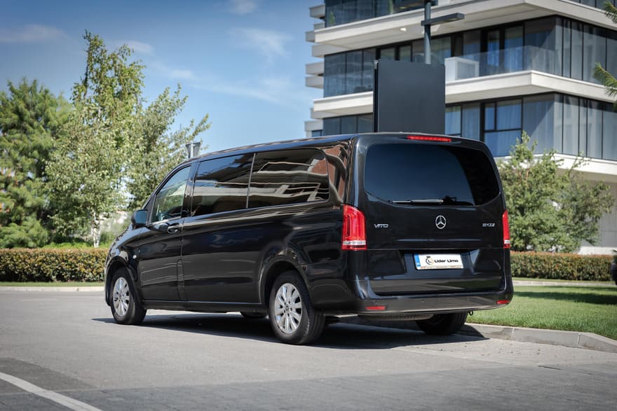 Mercedes Vito – putnička kabina sa tri reda sedišta